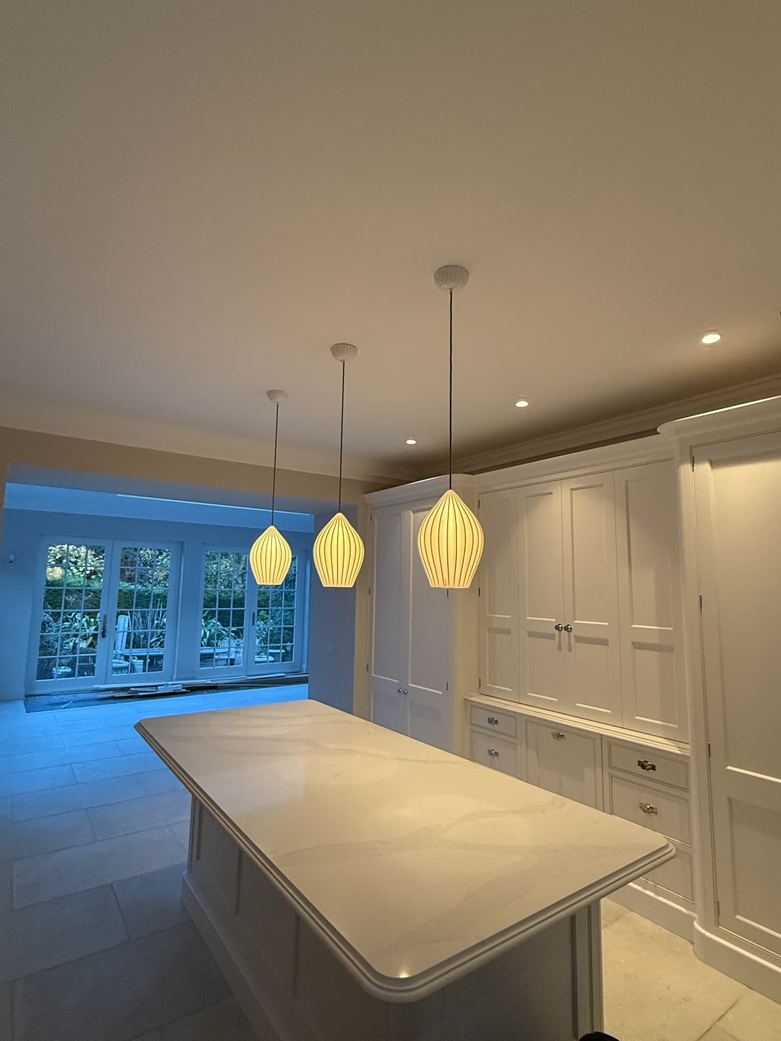 Bathroom electrical work